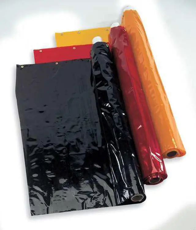 Alt view image 5 of 6 - STEINER 338-60-25GR Welding Curtain Roll, Transparent Vinyl, 75 ft. W., 5 ft.