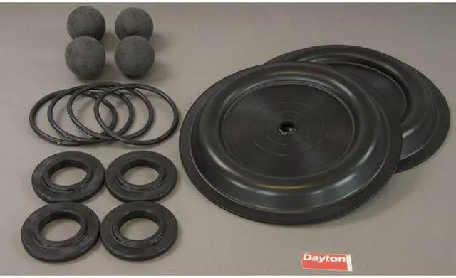 Alt view image 2 of 2 - DAYTON 22A614 Pump Repair Kit,Fluid,1 In.,For 3HJX1