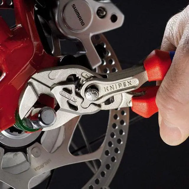 Alt view image 2 of 2 - Pliers Wrench, Steel, Comfort Grip, 6 In