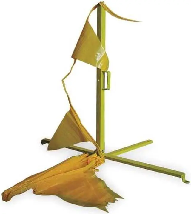 Alt view image 6 of 6 - GUARDIAN 15225 Single Stanchion,39 In. H,Steel