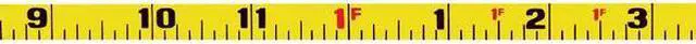 Alt view image 6 of 6 - KESON ST18M100Y 100 ft/30m Tape Measure, 3/8 in Blade