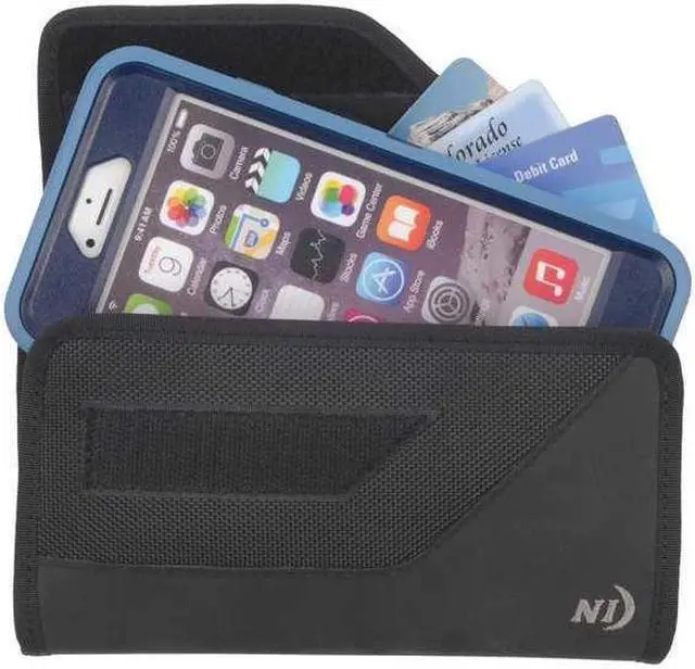 Alt view image 19 of 20 - Nite Ize Black Solid Clip Case Sideways Holster - XXL CCS2L-01-R3