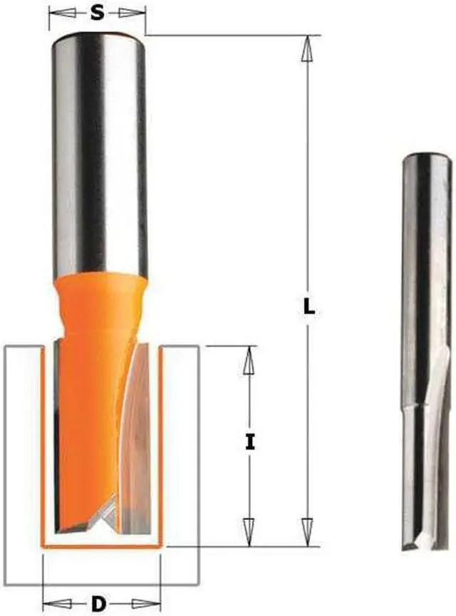 Alt view image 3 of 3 - CMT 811.064.11 Router Bit,HWM,1/4 in