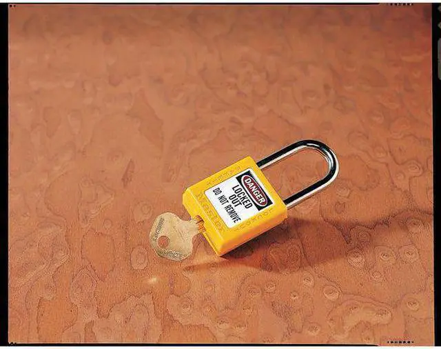 Alt view image 15 of 15 - No. 410 Safety Lockout Padlocks|6 Pin Blue Safety Lock-Out Padlock Key
