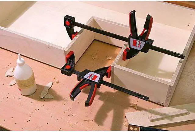 Alt view image 3 of 4 - BESSEY EZS30-8 12" Bar Clamp, Plastic Handle and 3 1/2 in Throat Depth