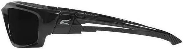 Alt view image 3 of 5 - EDGE EYEWEAR SK116-SP Safety Glasses, Wraparound Smoke Polycarbonate Lens,