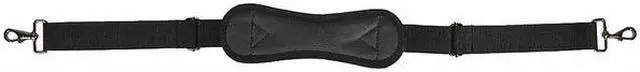 Alt view image 4 of 5 - Padded Shoulder Strap, Adj, Blk, 53 In