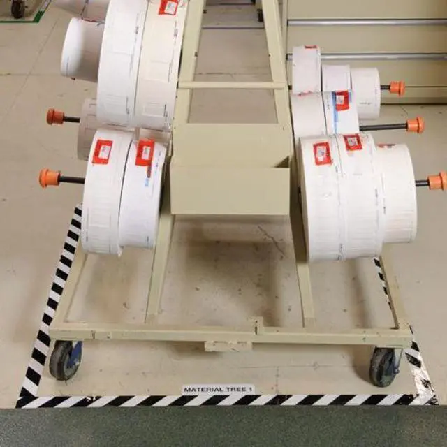 Alt view image 3 of 6 - BRADY 104319 Floor Marking Tape,Roll,2In W,100 ft. L