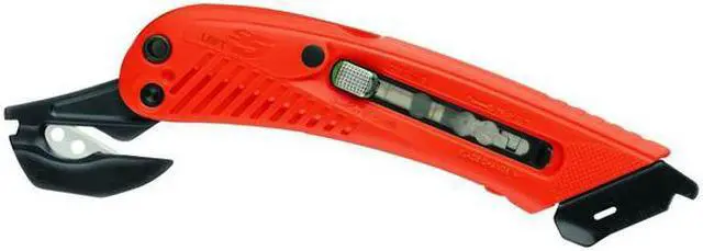 Alt view image 4 of 6 - PACIFIC HANDY CUTTER, INC S5L Safety Knife, 3 Fixed Blade Depths, Safety Point,