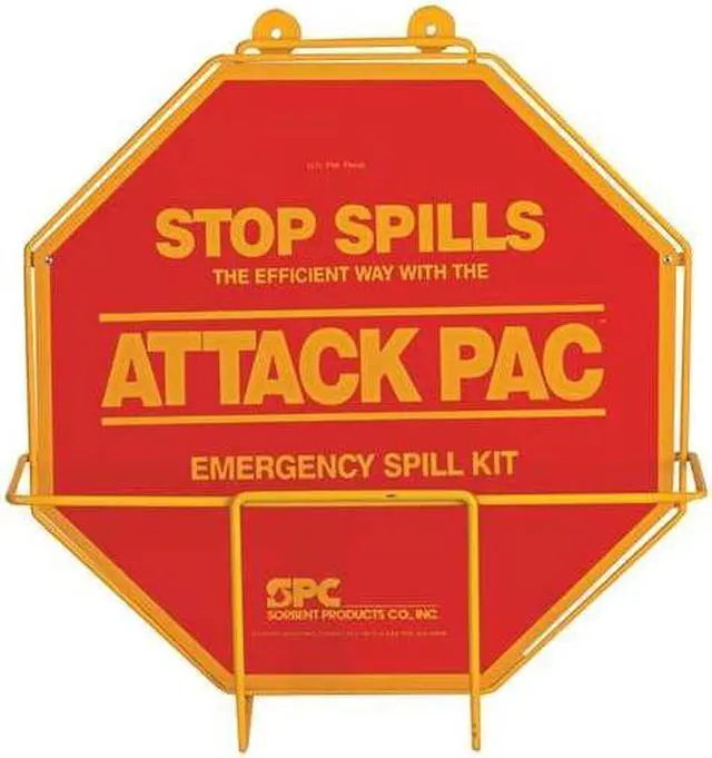 Alt view image 8 of 8 - BRADY SKA-ATK-GRNG Spill Kit, 7 gal Volume Absorbed per Kit, Bag, Silver
