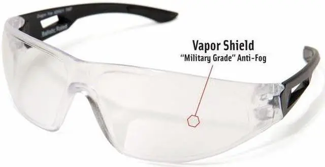 Alt view image 6 of 7 - Safety Glasses, Clear, Antfg, Scrtch-Rsstnt