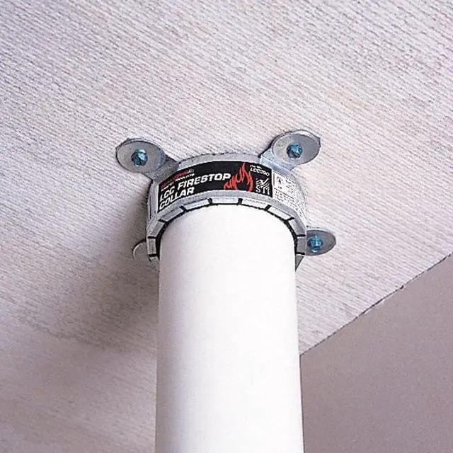 Alt view image 3 of 3 - Pipe Collar, 1-1/2 In., For Plastic Pipe