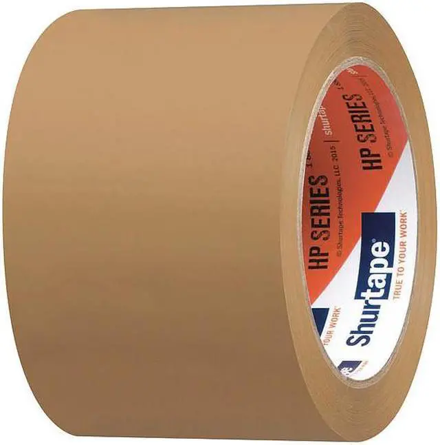 Alt view image 4 of 4 - SHURTAPE 207892 Carton Sealing Tape, 3 mil, Tan, PK24