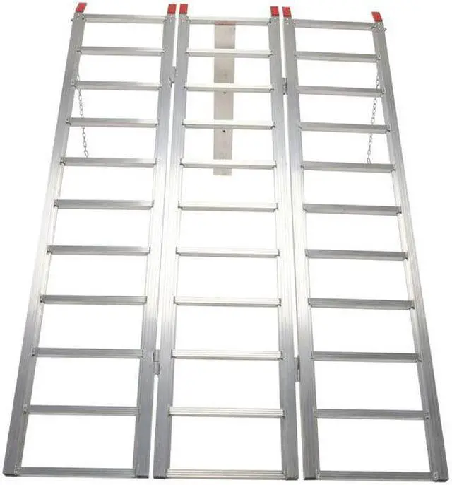 Alt view image 4 of 6 - ZORO SELECT 1TFZ3 Aluminum Truck and Van Ramp,Folding