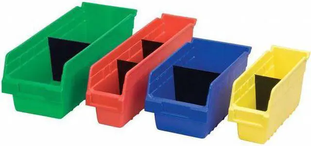 Alt view image 3 of 4 - AKRO-MILS 40040 Black, Plastic Divider, Divider W, 12 PK