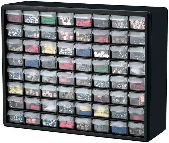 Alt view image 7 of 11 - Drawer Bin Cabinet,6-3/8 In. D,20 In. W AKRO-MILS 10164