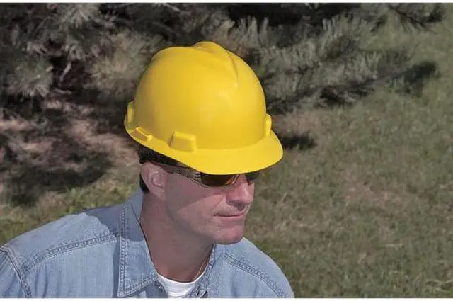 Alt view image 10 of 10 - MSA 475366 Hard Hat,FullBrim,Yellow