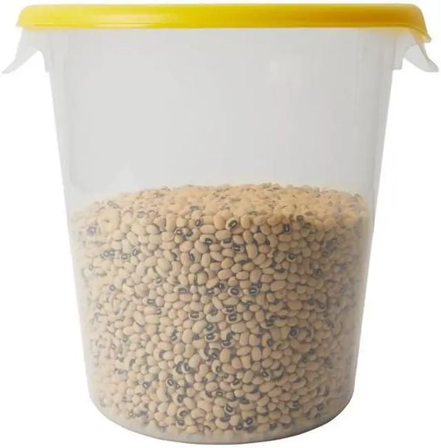Alt view image 4 of 6 - RUBBERMAID COMMERCIAL FG572424CLR Round Storage Container, 8 qt