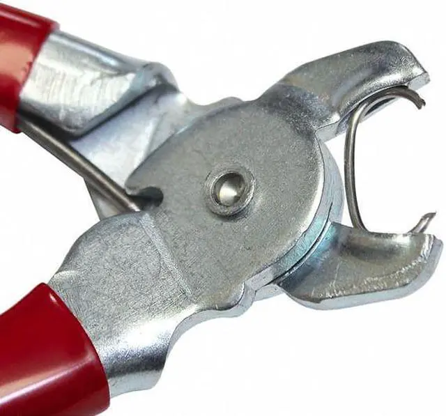 Alt view image 3 of 4 - Hog Ring Pliers, Ring Size: 3/4", Overall Length: 6-1/2", Wire Cutter: No