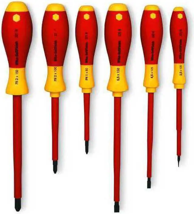 Alt view image 5 of 6 - WIHA 32590 Insulated Screwdriver Set,Torx(R),6 pcs
