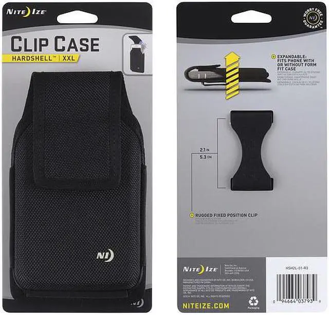 Alt view image 6 of 10 - NITE IZE HSH2L-01-R3 Cell Phone Holder,Black
