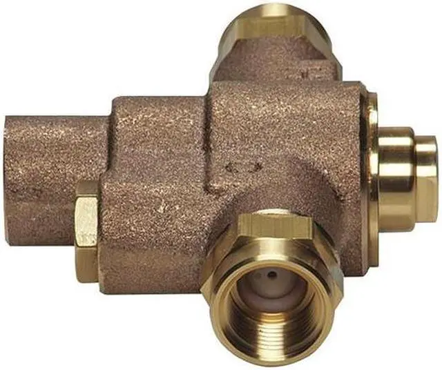 Alt view image 10 of 12 - HAWS 9201EW Scald Protection Valve Kit,5" L,Brass