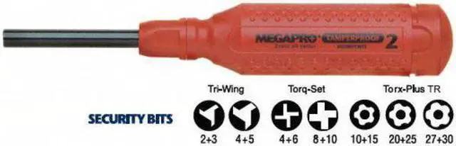Alt view image 3 of 4 - MEGAPRO 151TP2-B Torq Set, Torx(R) Plus, Tri Wing Bit 8 1/2 in, Drive Size: 1/4