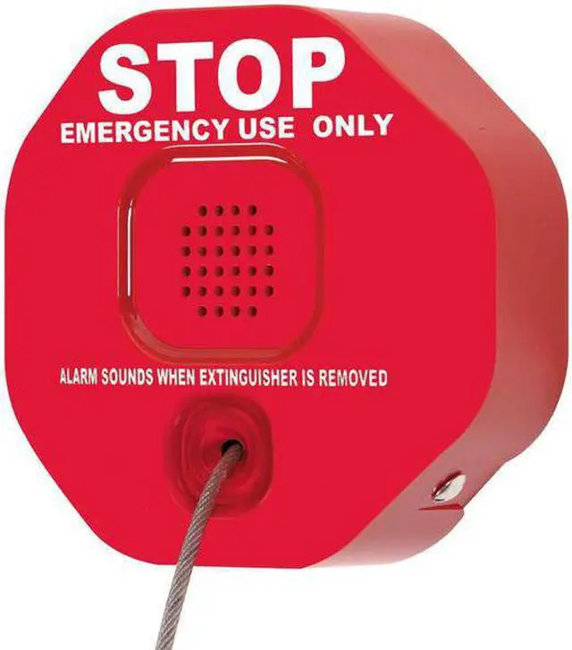 Alt view image 5 of 6 - SAFETY TECHNOLOGY INTERNATIONAL STI-6200 Fire Extinguisher Alarm, Depth: 1 7/8
