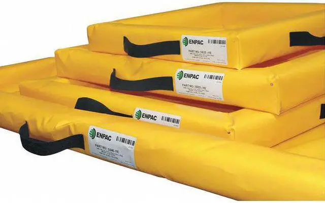 Alt view image 4 of 4 - ENPAC 5624-YE Duck Pond Mini-Berm, 20 gal Spill Capacity, Industial Fabric