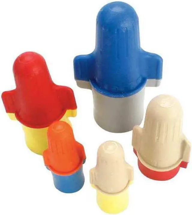 Alt view image 3 of 3 - 3M T/R+BOX Twist On Wire Connector,18-12 AWG,PK100