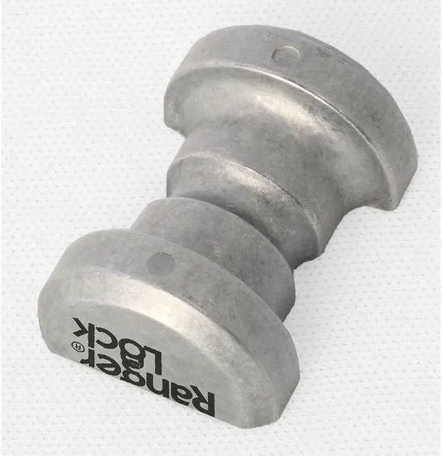 Alt view image 4 of 6 - RANGER LOCK RGDS-00 Padlock Guard,Aluminum,Blk,3/4"L