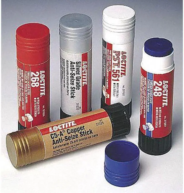 Alt view image 5 of 7 - LOCTITE 463973 Pipe Thread Sealant 0.7 oz, Stick, 561, White, Semi-Solid Stick