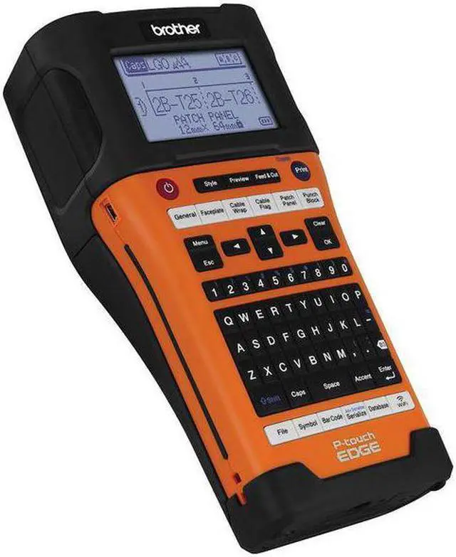 Alt view image 15 of 20 - Brother P-touch EDGE PT-E550W Electronic Label Maker