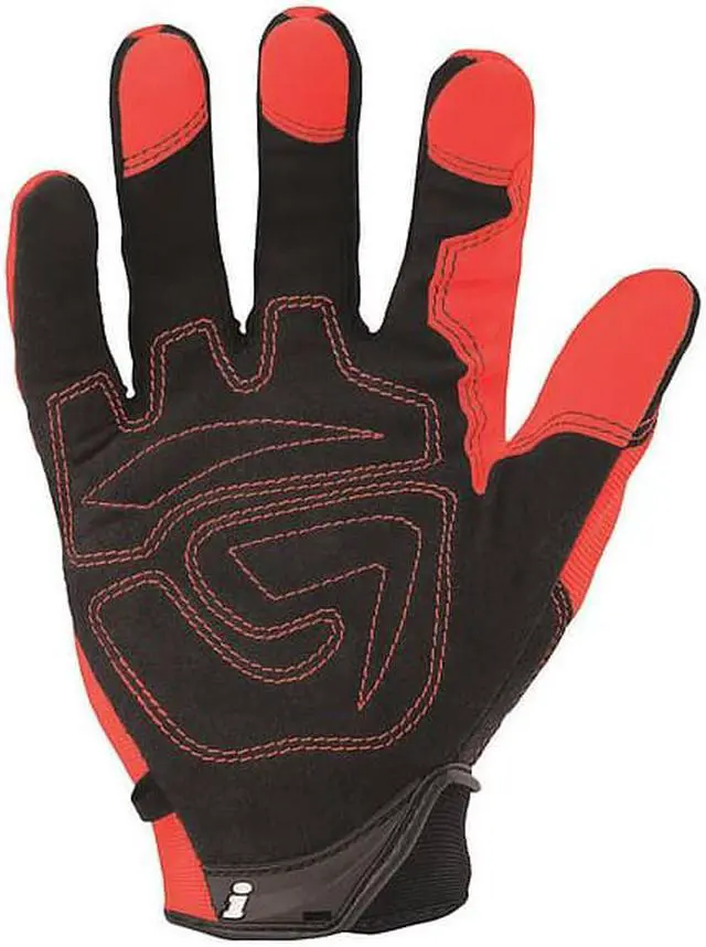 Alt view image 3 of 4 - Ironclad IVO2-02-S I-Viz Orange 2 Gloves - Small