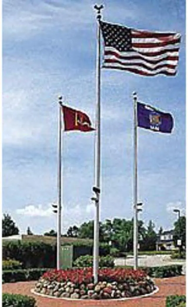 Alt view image 4 of 6 - ANNIN FLAGMAKERS 141260 Hawaii State Flag,3x5 Ft