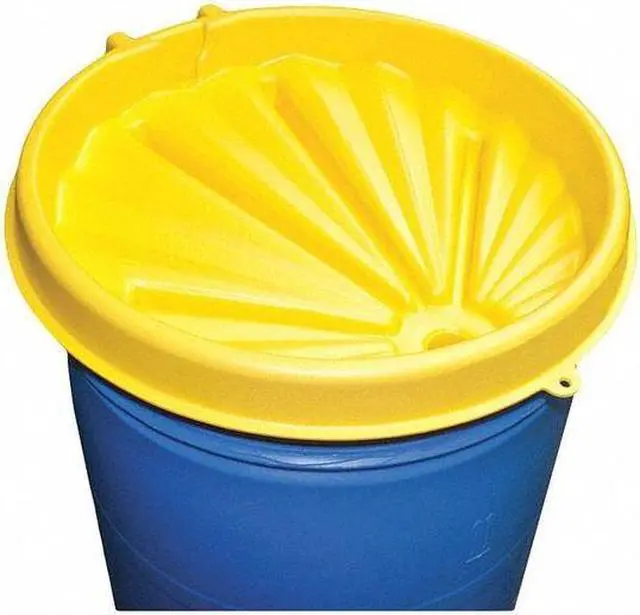 Alt view image 3 of 3 - ENPAC 3004-YE Funnel,Injection Molded,26inDia,Yellow