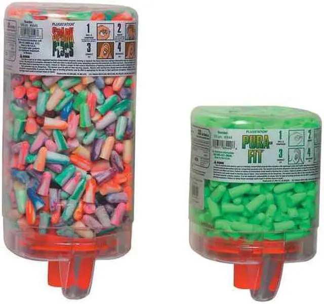 Alt view image 9 of 10 - Ear Plugs, 33dB, W/o Cord, Univ, PK500