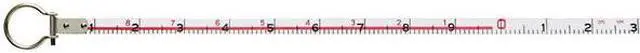 Alt view image 8 of 11 - Keson Long Tape Measure,3/8 In x 200 ft,Gray  NR10-200