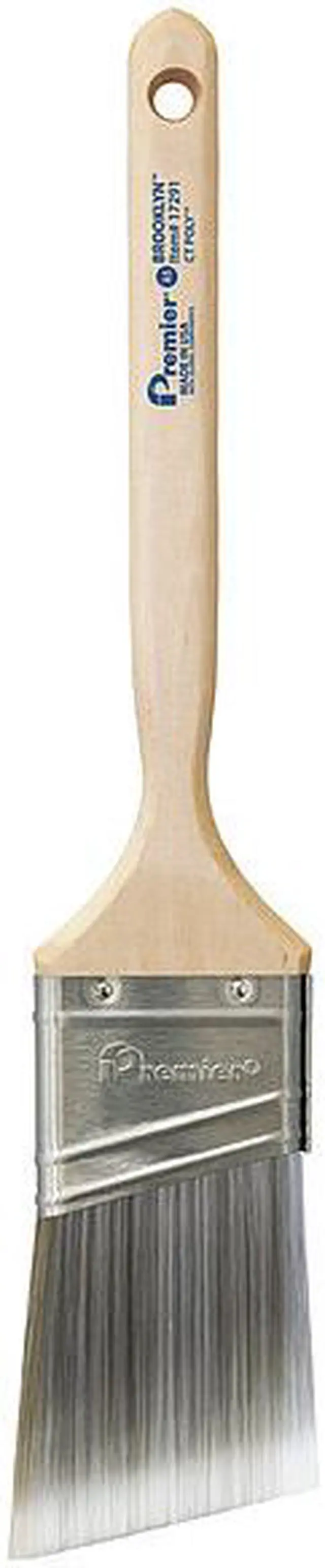 Alt view image 3 of 3 - PREMIER 17291 2" Angle Sash Paint Brush, Polyester Bristle, Hardwood Handle