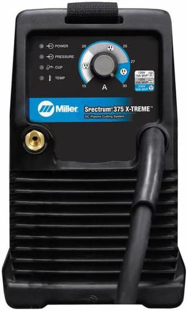 Alt view image 6 of 7 - MILLER ELECTRIC 907529 Plasma Cutter,Inverter,Spectrum 375