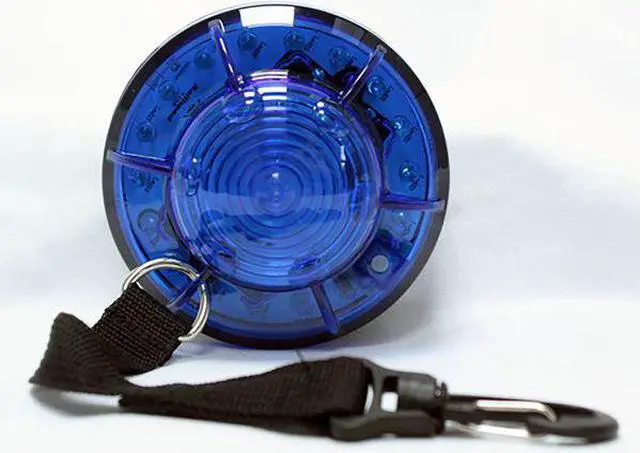 Alt view image 4 of 5 - RAILHEAD GEAR M26-B Warning Light,Blue,LED,2 AA Batteries