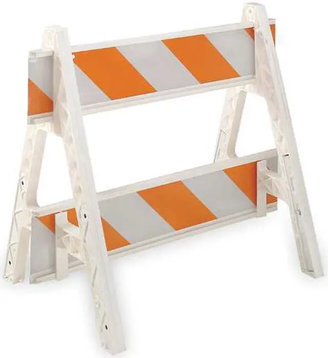 Alt view image 4 of 4 - ZORO SELECT 97-01-1600 Barricade Leg, polypropylene, 40 1/2 in H, 29 in L, 29
