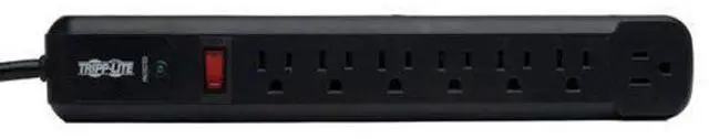 Alt view image 14 of 20 - TRIPP LITE TLP74RB 4.0 Feet 7 Outlets 1080 Joules Surge Suppressor