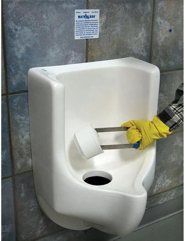 Alt view image 6 of 7 - WATERLESS NO-FLUSH URINAL 4001 EcoTrap(R) Tool,Stainless Steel