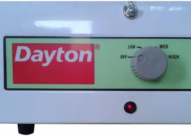 Alt view image 8 of 10 - DAYTON 3VU31 Portable Electric Heater, 15 in L x 11 1/2 in W x 11 in D,