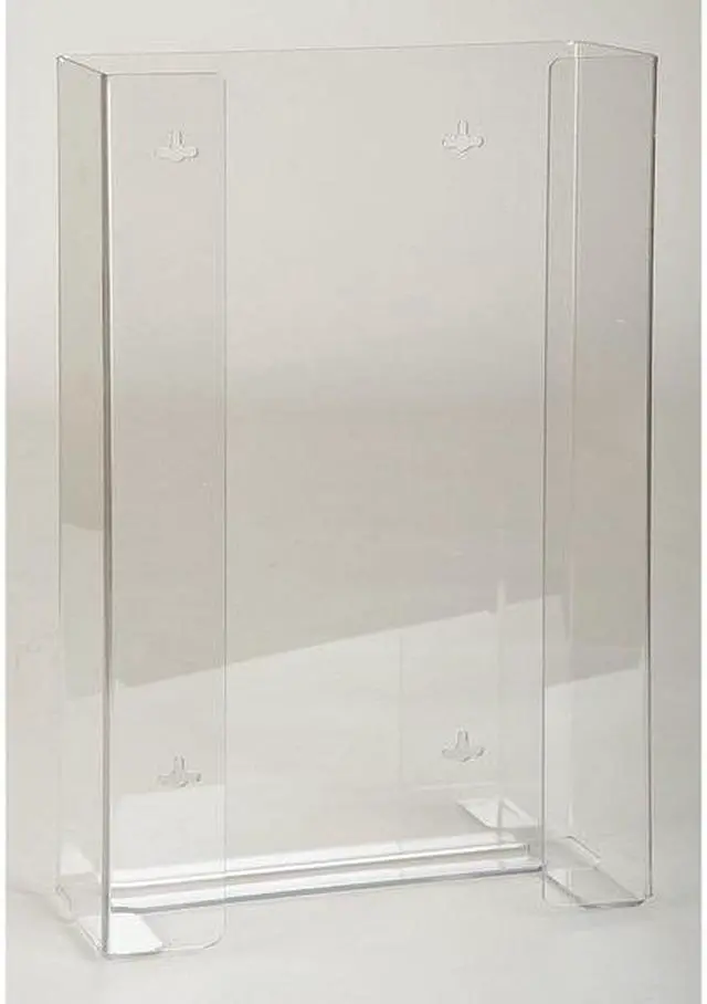 Alt view image 2 of 3 - ZORO SELECT 3RZT1 Glove Dispenser, PETG, Holds (3) Boxes ,Clear ,16.25 X 10.75