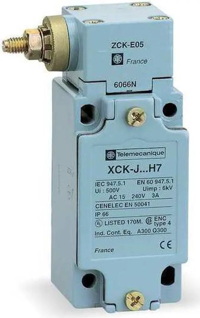 Alt view image 3 of 3 - TELEMECANIQUE SENSORS XCKJ10541H7 1NC/1NO Heavy Duty Limit Switch Adjustable