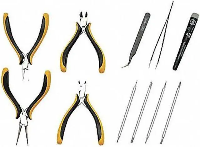 Alt view image 4 of 6 - Wiha 32744 Snipe (Chain) Bent 45 Degree Nose Pliers - ESD Safe
