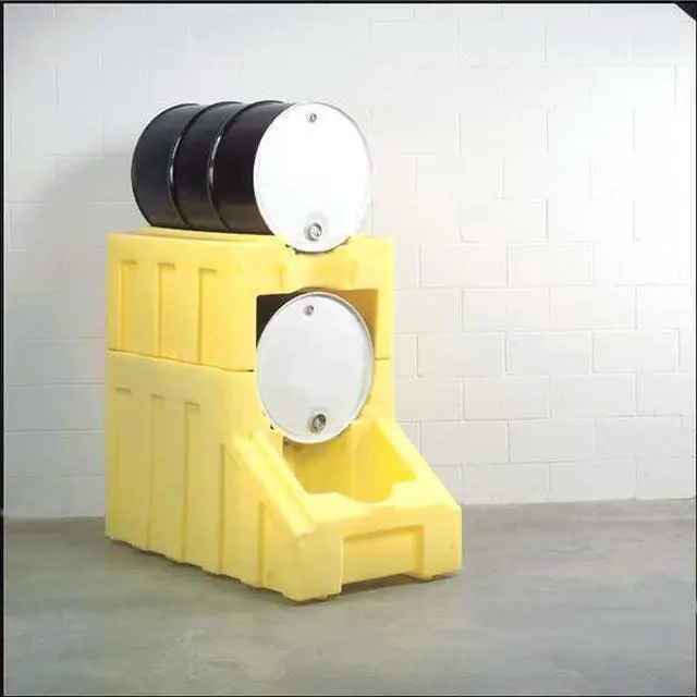 Alt view image 6 of 8 - ENPAC 6003-YE Drum Stacker Shelf,17 In. L,22 In. W