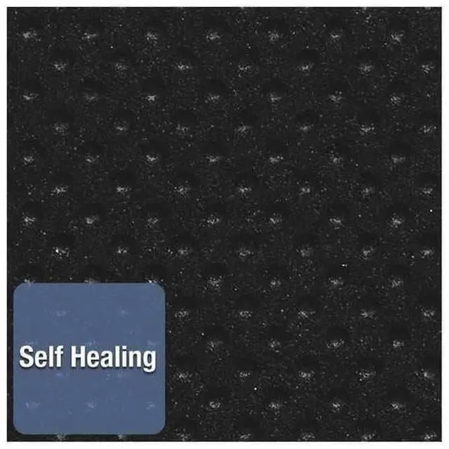 Alt view image 12 of 20 - Quartet Embossed Bulletin Board Hi-Density Foam 48 x 36 Black Aluminum Frame